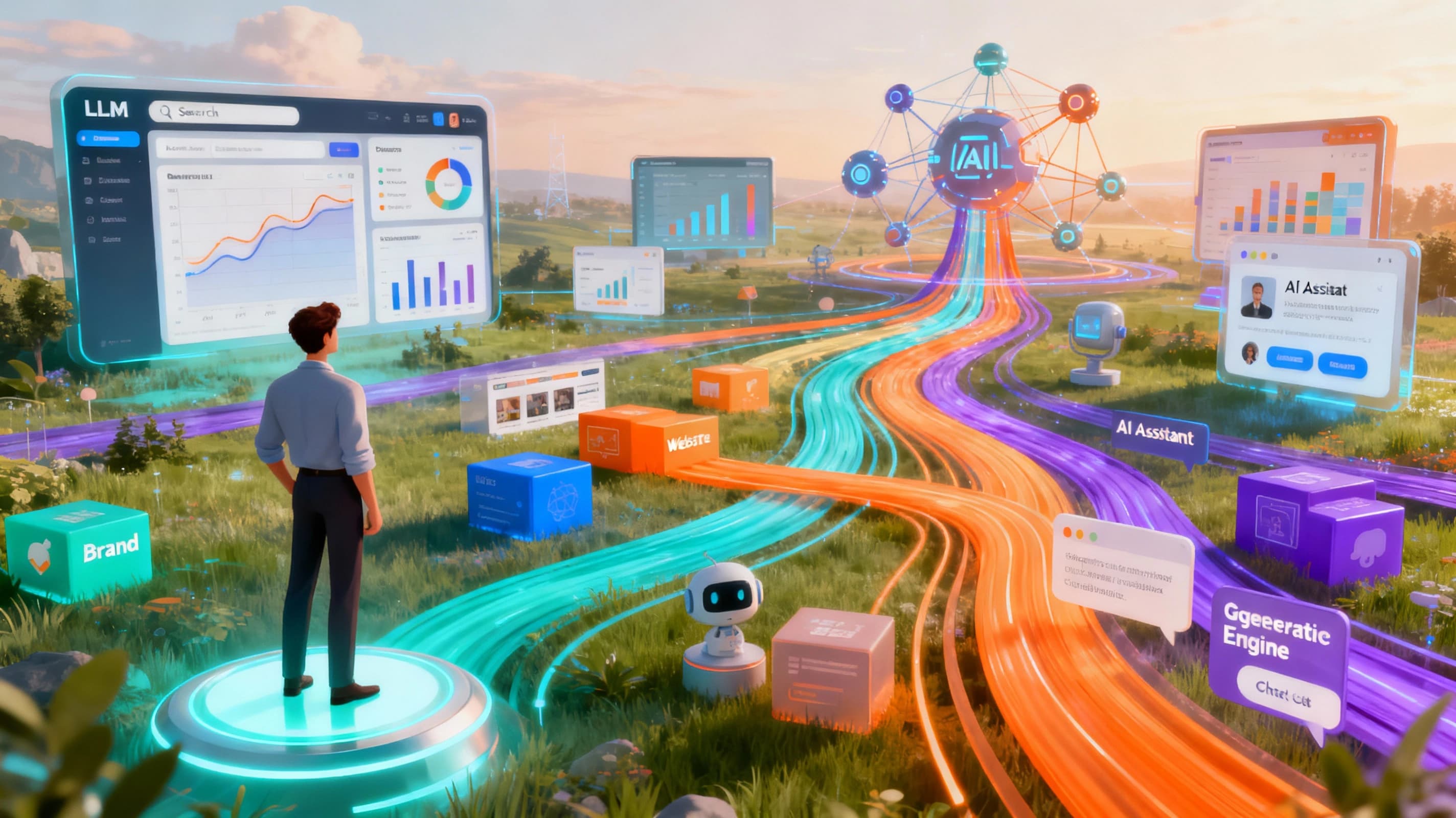 Cover Image for AI Engine Optimisation Strategy Blueprint for CMOs — How To Dominate in LLM Search